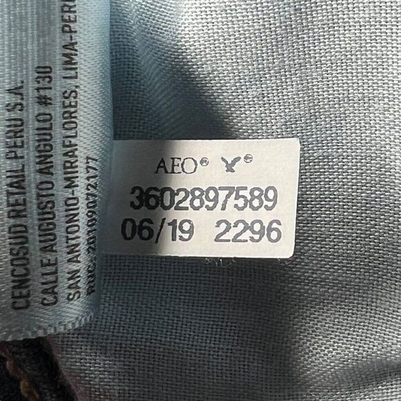 American Eagle Jeans Women's Size 4 Super Stretch Super High Rise Denim Jeggings - Picture 13 of 13